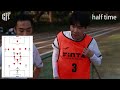 【戦術ドキュメンタリー】第三節 goat fc×fcスズキ　442♦のサイドの限定　振り子のサイドチェンジ