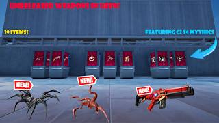Unreleased Weapons in UEFN in 2026! (Ch2 S4 Mythics, Batman Mythics, and More!) | Showcase