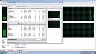 How to analyse network traffic and CPU usage using Task Manager