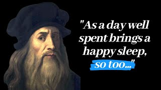Leonardo Da Vinci Quotes About Life and Art | Words of wisdom