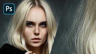 How to Create Hair Strands in Photoshop – Tutorial