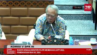 LIVE STREAMING - KOMISI V DPR RI RAKER DENGAN MENTERI PUPR RI