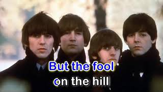 The Fool On The Hill - The Beatles (Karaoke Version)