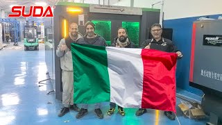 Italy Customer High Praised - SUDA F1530 Fiber Laser Cutting Machine