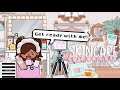 My Preppy Little Sister Is OBSESSED W/ SKINCARE | *with voice* | Toca Boca Tiktok Roleplay