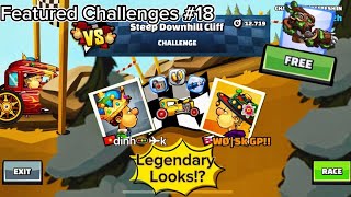😍FREE Legendary Looks! in Featured Challenges | Hill Climb Racing 2 | DoTz