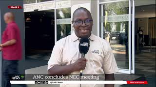ANC concludes NEC meeting