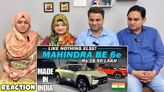 New Mahindra BE 6e Electric SUV | Launched At ₹18.9 lakh! | 550km In Single Charge | Reaction!!