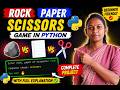 Build Rock Paper Scissors Game in Python | Python Project for Beginners