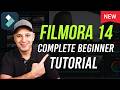 New Filmora 14 Complete Video Editing Tutorial