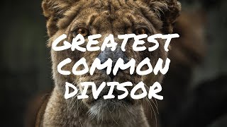Decrease and Conquer With Euclid's Algorithm (Greatest Common Divisor)