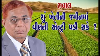 શું ખેતીની જમીનમાં વીલની એન્ટ્રી પડી શકે ? :  શ્રી નજમુદ્દીન મેઘાણી (એડવોકેટ)