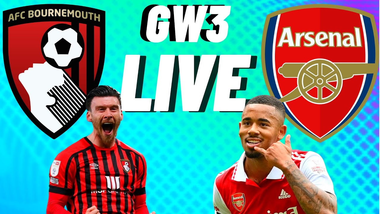 Arsenal 3-0 Bournemouth LIVE Reaction Game Week 3 - YouTube