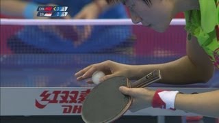 Full Replay - Ding (CHN) v Feng (SIN) Table Tennis Singles Semi-Final - London 2012 Olympics