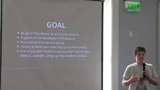Lua Workshop 2017: lua-http - Daurnimator