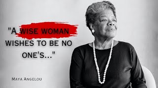 Embracing Maya Angelou's Life Lessons for Personal Growth | "Making a Life, Not Just a Living"