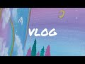 VLOG | winter time, acrylic painting, lovely stray cats and dogs