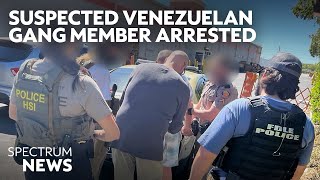 State and federal officials arrest suspected gang member using a law from 1798