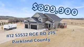 That STUNNING acreage just outside Spruce Grove for $899,900