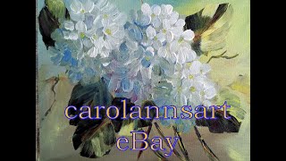 Easy Steps to Hydrangeas Simple Acrylic Flower Painting
