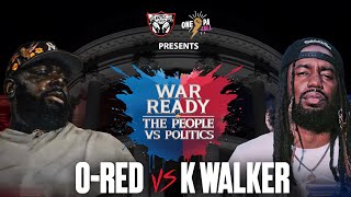 O-Red VS KWalker (FULL BATTLE)