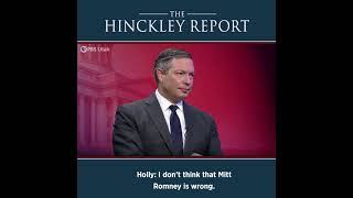 Mitt Romney and Capitol Riots | The Hinckley Report