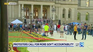 Pro-militia advocates rally outside state Capitol