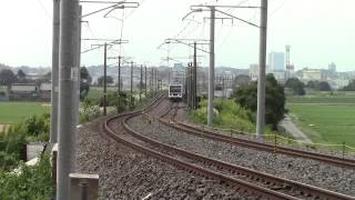 E501系普通列車水戸～勝田間通過－10月6日②－