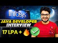 Infosys Java Developer Interview Experience & Questions [ 17 LPA+ ]