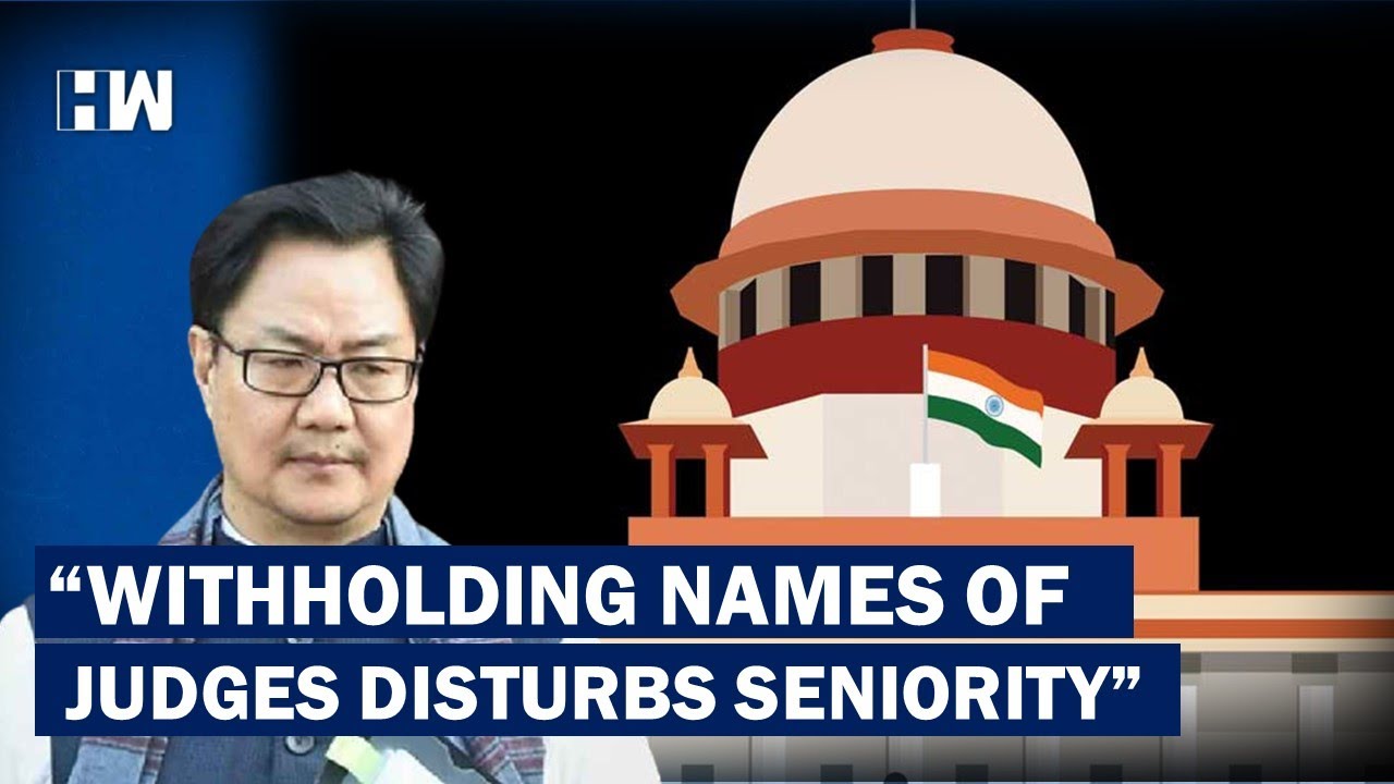 Headlines: Withholding Names Of Judges Disturbs Seniority: SC Collegium ...