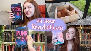 Cosy 24 hour Readathon Vlog 🦋 New Favourite Book and new glasses!