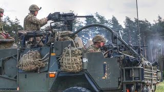 LATEST  British Troops Arrive with Military Trucks and Tanks - Poland and Estonia