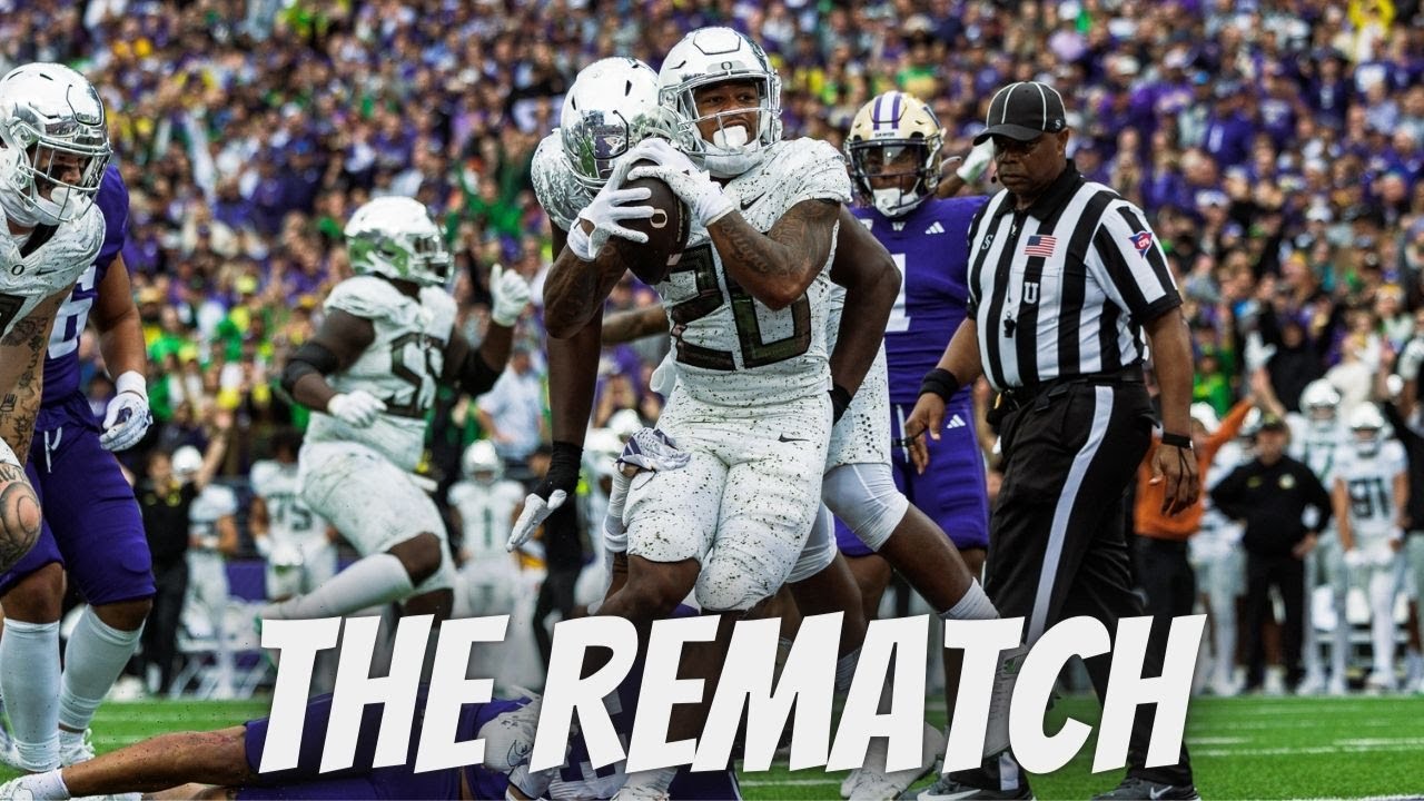 Oregon Gets The Rematch It Wanted With Washington In The Pac-12 ...