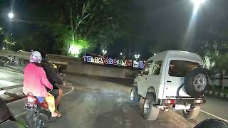 Motovlog Explore Kota Temanggung di Malam Hari