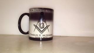 From Darkness to Light, Charles H. McKinney Lodge #433 coffee mug.