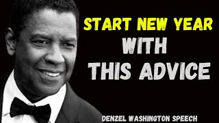 Start the New Year with This Life-Changing Advice 🎯 | Denzel Washington Style Motivation