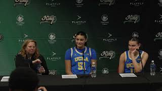 UCLA W. Basketball Postgame - vs. No. 25 Baylor (Jan. 20, 2025)