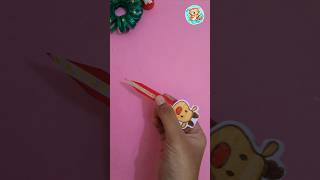 ഒരു Christmas themed Tweezer ഉണ്ടാക്കാം🎄☃️ #shorts #diy #craft