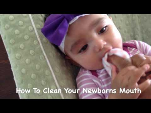 How To Clean Your Newborns Mouth How To Clean Your Newborns Mouth
