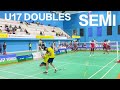 BJORN/AATHISH V/S HARDIKAMITH SUB JUNIOR NATIONAL CHAMPIONSHIP U17 DOUBLES