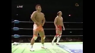 NOAH - Tetsuya Naito \u0026 Yujiro Takahashi vs. Yoshinobu Kanemaru \u0026 Kotaro Suzuki 2008