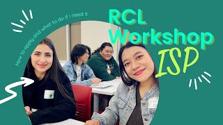RCL Workshop