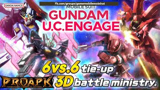 MOBILE SUIT GUNDAM U.C. ENGAGE Gameplay Android / iOS (Official Launch) (Bandai Namco Entertainment)
