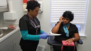 Hair Collection Drug Testing Demonstration - Taylor Made Diagnostics