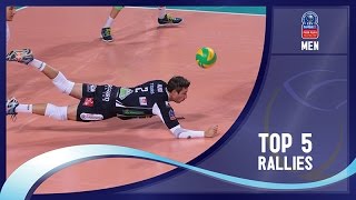 Stars in Motion Episode 1 - Top 5 Rallies - 2016 CEV DenizBank Volleyball Champions League - Men