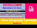 Operators in Java : Part 1| Arithmetic operators| Concatenation operator| IMP examples for Interview