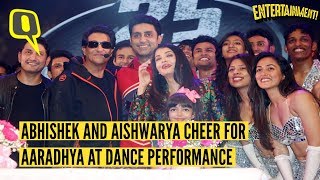 Abhishek, Aishwarya Watch Aaradhya Bachchan’s Dance Performance | The Quint