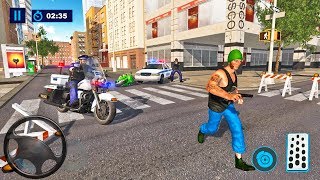 US Police Motor Bike Chase - Patrol Game - Android gameplay