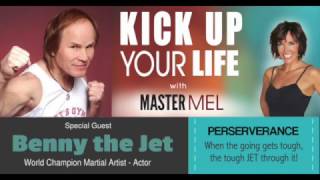 Melodee Meyer Interviews Benny the Jet on Kick Up Your Life with Master Mel Radio Podcast