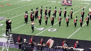 Huffman Hargrave HS Band and Falconettes UIL Competition 2018